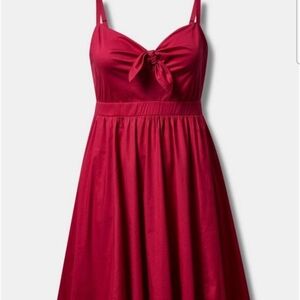 New Torrid Poplin Dress